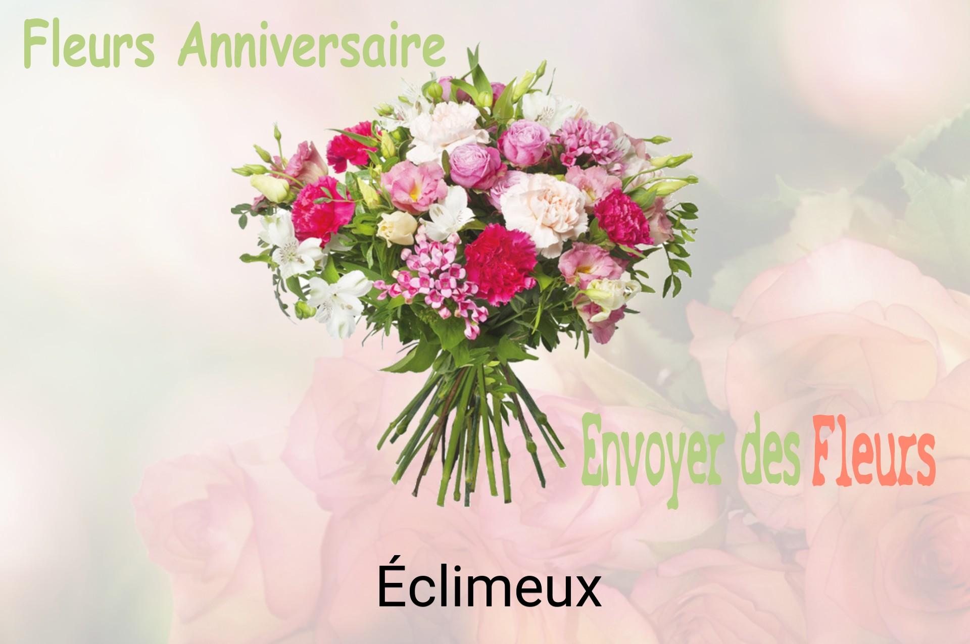 Bouquet de fleurs d’anniversaire livré à Éclimeux